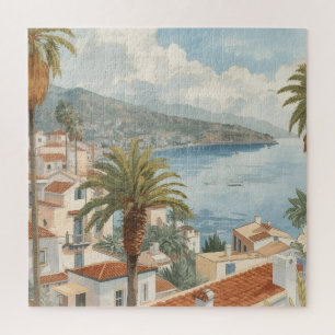 Balearische Inseln Vintage Französisch Reise Puzzle