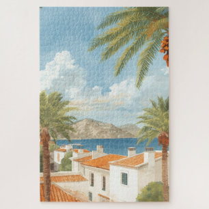 Balearische Inseln Vintage Französisch Reise Puzzle