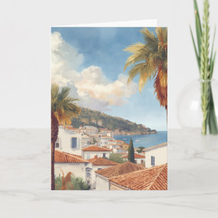 Balearische Inseln Vintage Französische Reise Karte