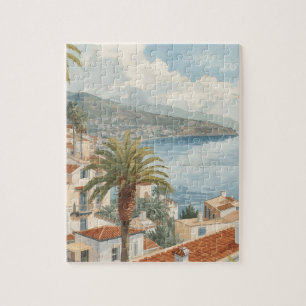 Balearische Inseln Vintage Französische Reise Puzzle