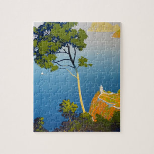 Balearische Inseln Vintage Französische Reise Puzzle