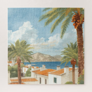 Balearische Inseln Vintage Französische Reise Puzzle