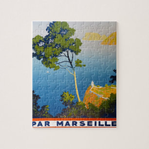 Balearische Inseln Vintage Französische Reise Puzzle
