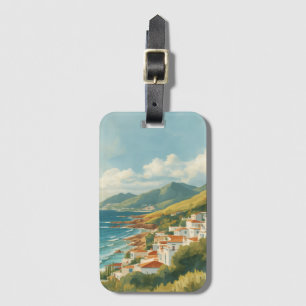 Balearische Inseln Vintage Französische Riviera Re Gepäckanhänger