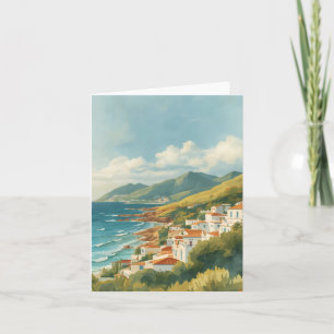 Balearische Inseln Vintage Französische Riviera Re Karte
