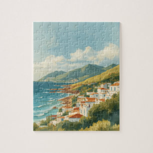 Balearische Inseln Vintage Französische Riviera Re Puzzle