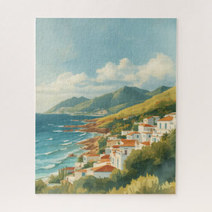Balearische Inseln Vintage Französische Riviera Re Puzzle