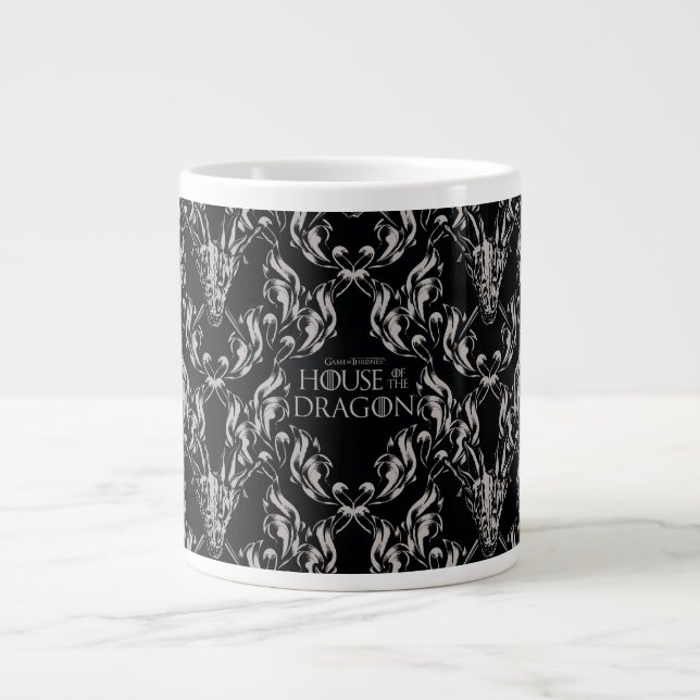 Balerion Skull Pattern Jumbo-Tasse (Vorderseite)