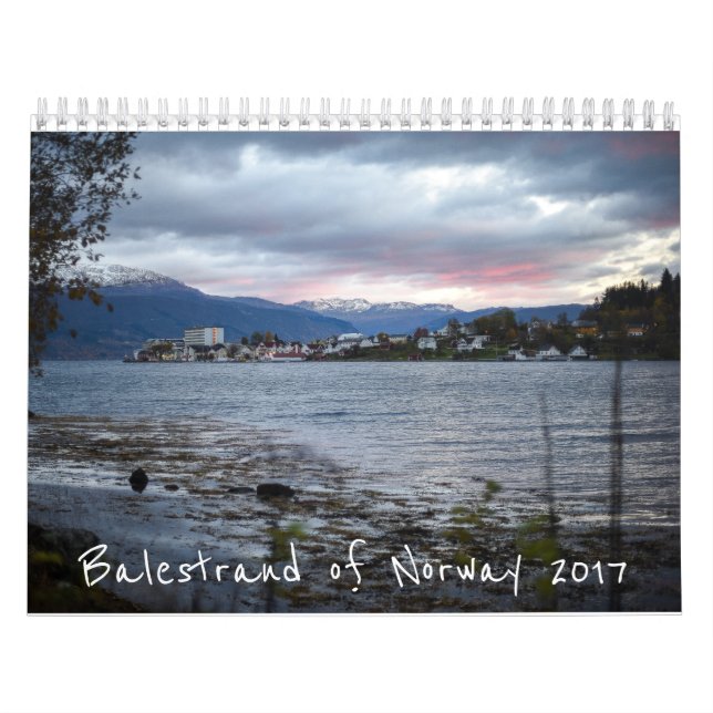Balestrand von Norwegen-Kalender 2017 Kalender (Titelbild)