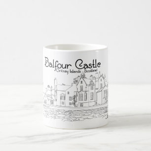 Balfour Castle Schottland Kaffeetasse