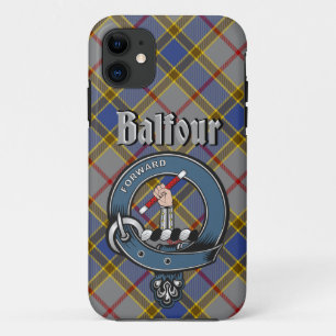 Balfour Clan Abzeichen & Tartan Phone Case