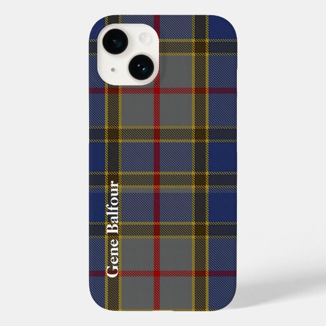 Balfour Clan Tartan Kariert Case-Mate iPhone Hülle (Rückseite)