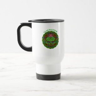 Balfour Scottish Tartan Celtic Thistle Reisebecher