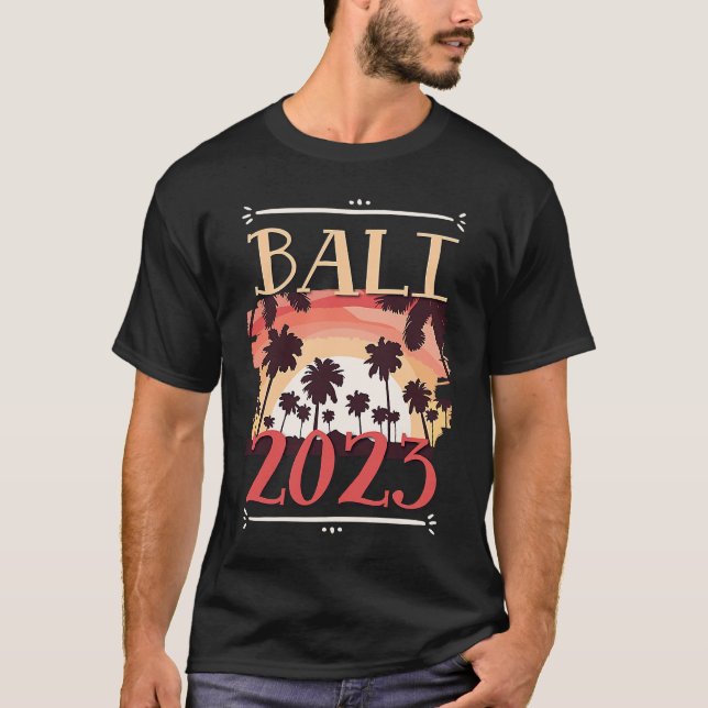 Bali 2023 Reiseteam T-Shirt (Vorderseite)