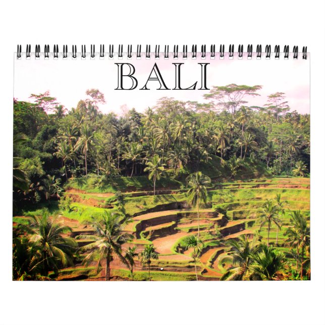 Bali 2027 kalender (Titelbild)