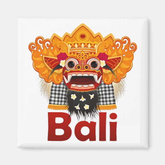 Bali Barong Magnet (Vorne)