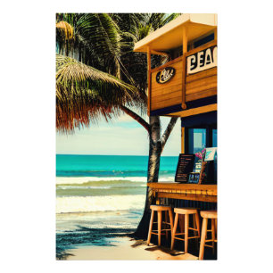 Bali Beach Cafe Bar Fotodruck