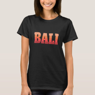Bali Beach Tropical Summer Entaway Island Urlaub T-Shirt