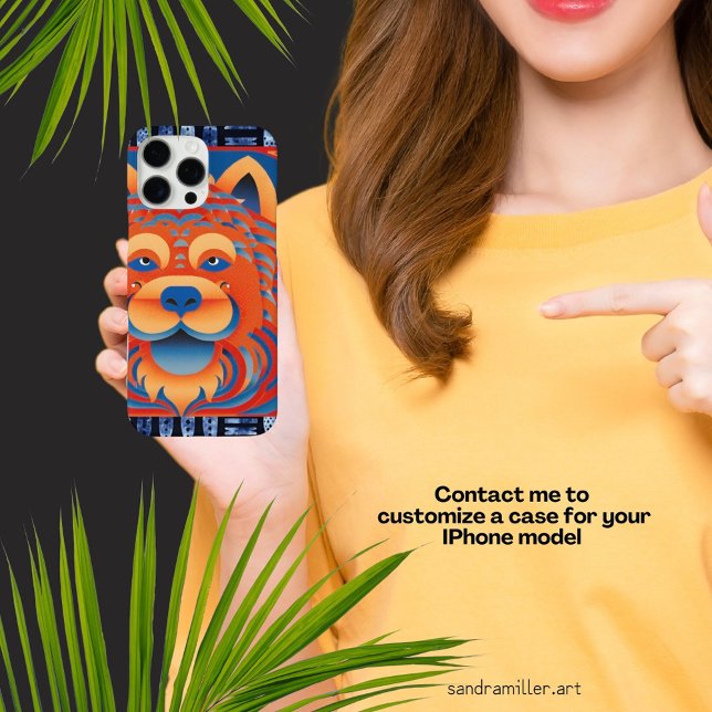 BALI BLISS Chow dog Case-Mate iPhone Hülle (Von Creator hochgeladen)