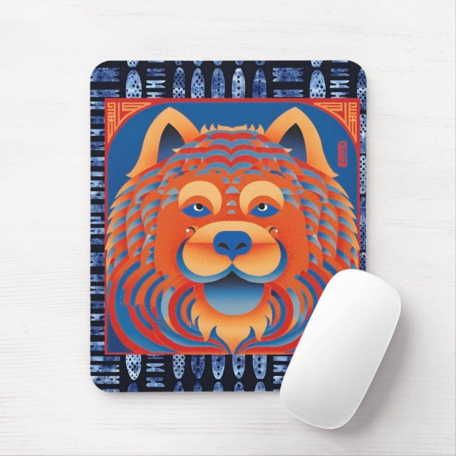 BALI BLISS Chow dog Mousepad (Mit Mouse)