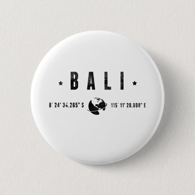 Bali Button (Vorderseite)