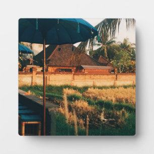 Bali Fields Fotoplatte