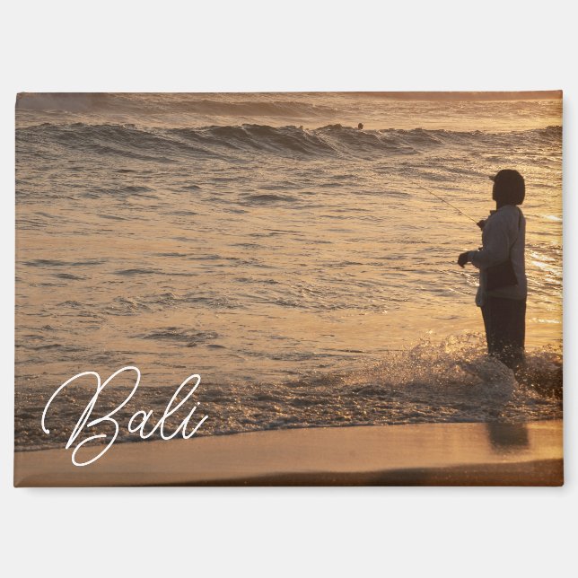 Bali Fisherman - Magnet (Vorderseite)