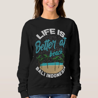 Bali für Reise zum Strand Indonesien Kinder Barong Sweatshirt