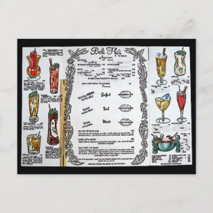 Bali Hai Pontchartrain Beach Drinks Postkarte
