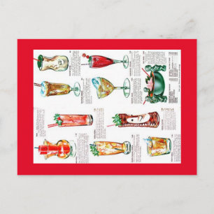 Bali Hai Pontchartrain Beach Drinks Postkarte