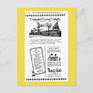 Bali Hai Pontchartrain Beach Postkarte