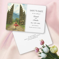 Bali Indonesia Hochzeit in Urlaubsort