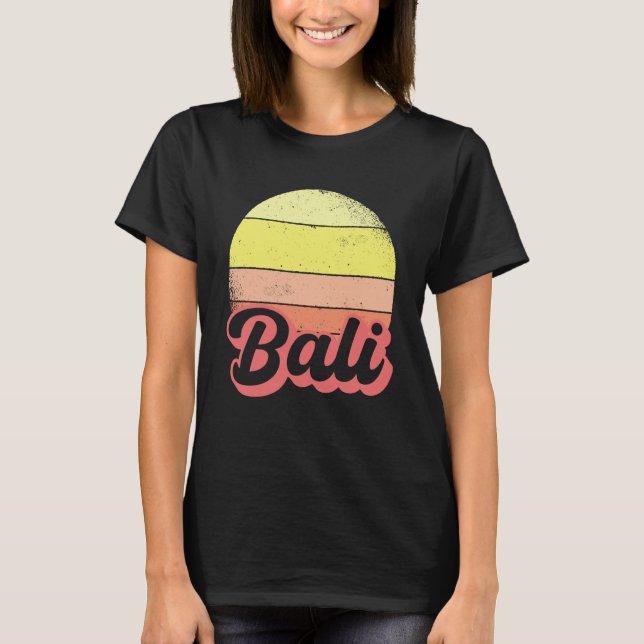 Bali Indonesia holiday travel T-Shirt (Vorderseite)