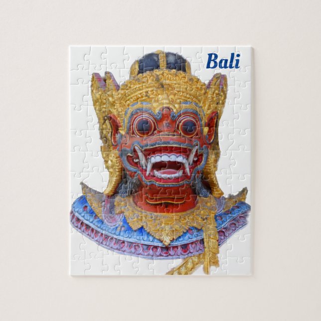Bali Indonesia - Monkey God Statue Puzzle (Vertikal)
