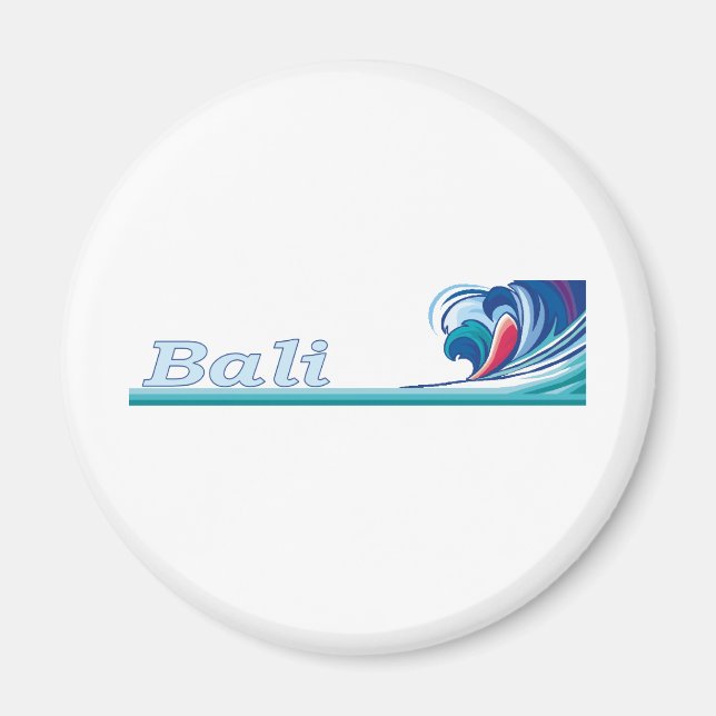Bali, Indonesien Magnet (Vorne)