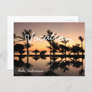 Bali, Indonesien Postcard Postkarte