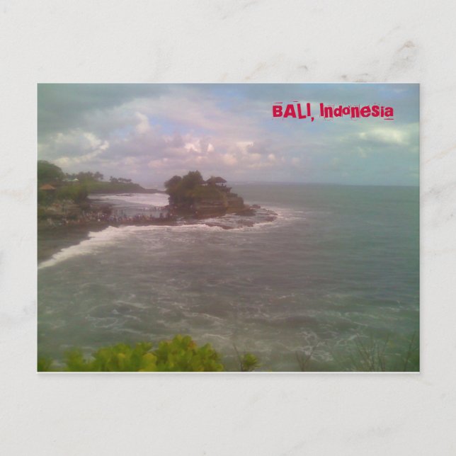 BALI, Indonesien Postkarte (Vorderseite)