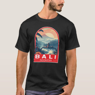 Bali Indonesien Reise Kunst Vintage T-Shirt
