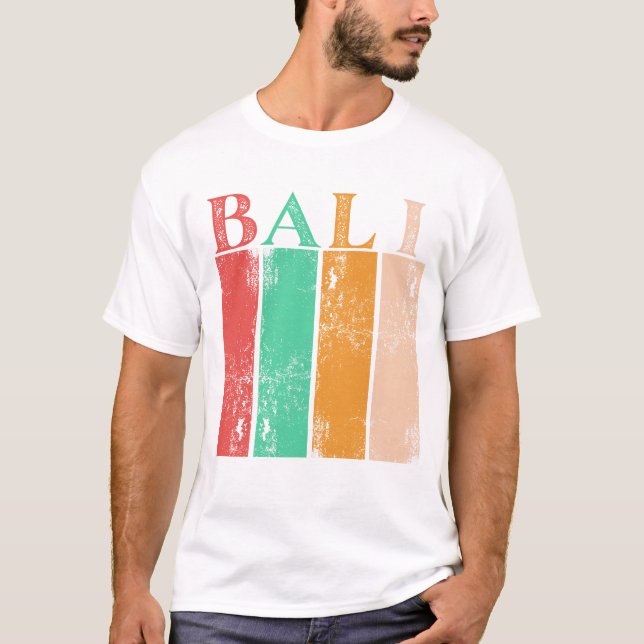 Bali, Indonesien T-Shirt (Vorderseite)