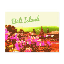 Bali Island Postkarten