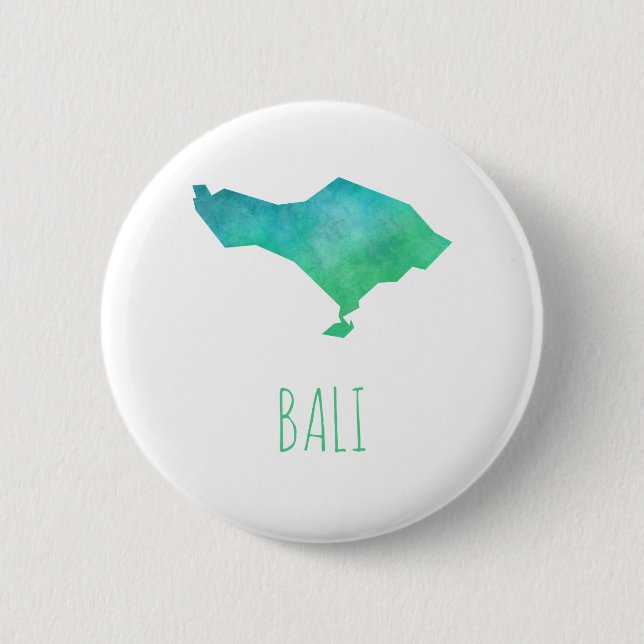 Bali-Karte Button (Vorderseite)