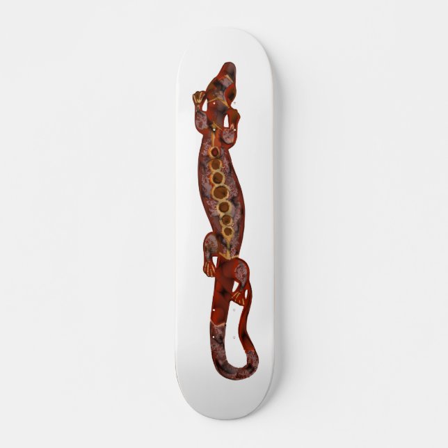 BALI lizard red Skateboard (Vorne)