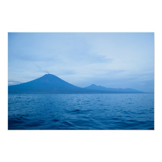 Bali Mount Agung Early Morning Art Poster (Vorderseite)