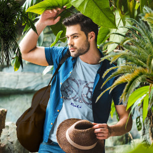 Bali Nights Batik Ornament 4 T-Shirt