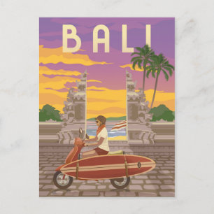 Bali Postcard Postkarte