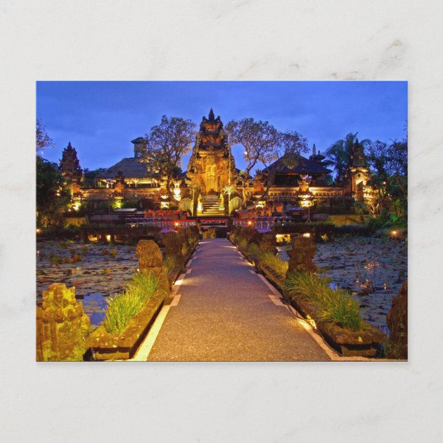 Bali-Postenpostkarte Postkarte (Vorderseite)