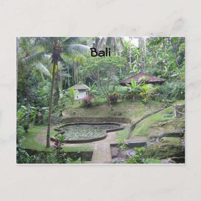 Bali Postkarte (Vorderseite)