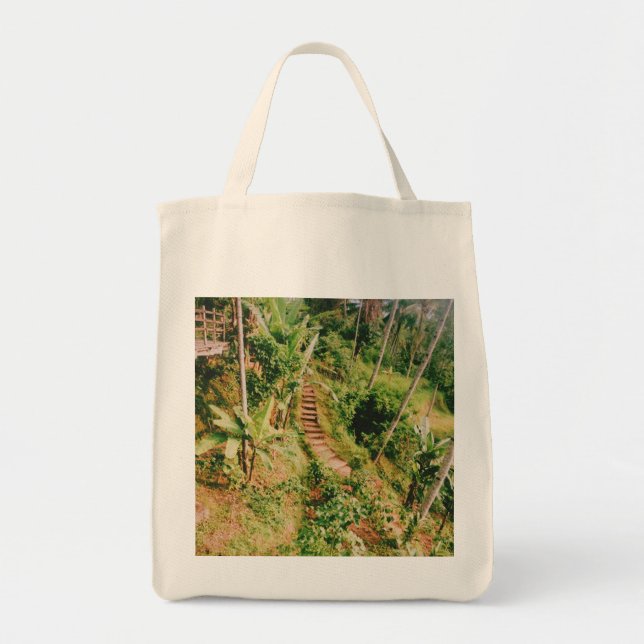 Bali Regenwaldtreppe Tragetasche (Vorne)
