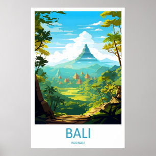 Bali-Reise-Druck Wandkunst Bali-Wandbehang Zuhause Poster