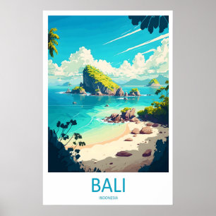 Bali-Reise-Druck-Wandkunst Bali-Wandbehang Zuhause Poster